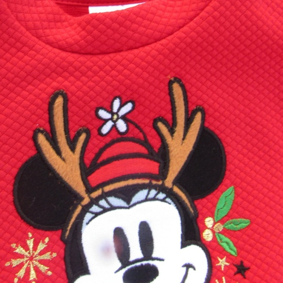 Disney Store Minnie Mouse Holiday Reindeer Sweater - Picture 7 of 7